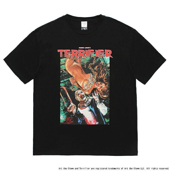 WACKO MARIA TERRIFIER / WASHED HEAVY WEIGHT CREW NECK T-SHIRT