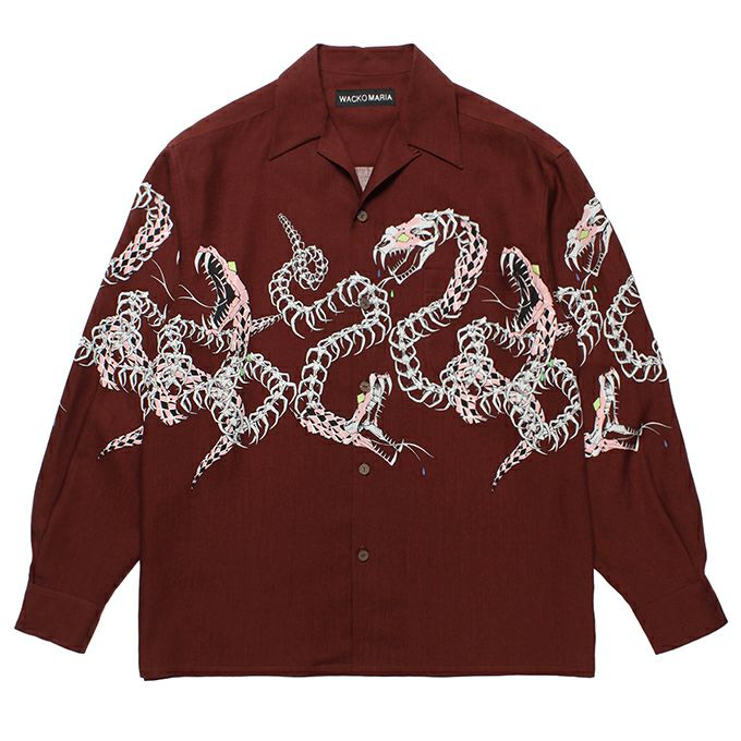 WACKO MARIA HAWAIIAN SHIRT L/S (TYPE-4) | LOCKSTOCK/STLIKE