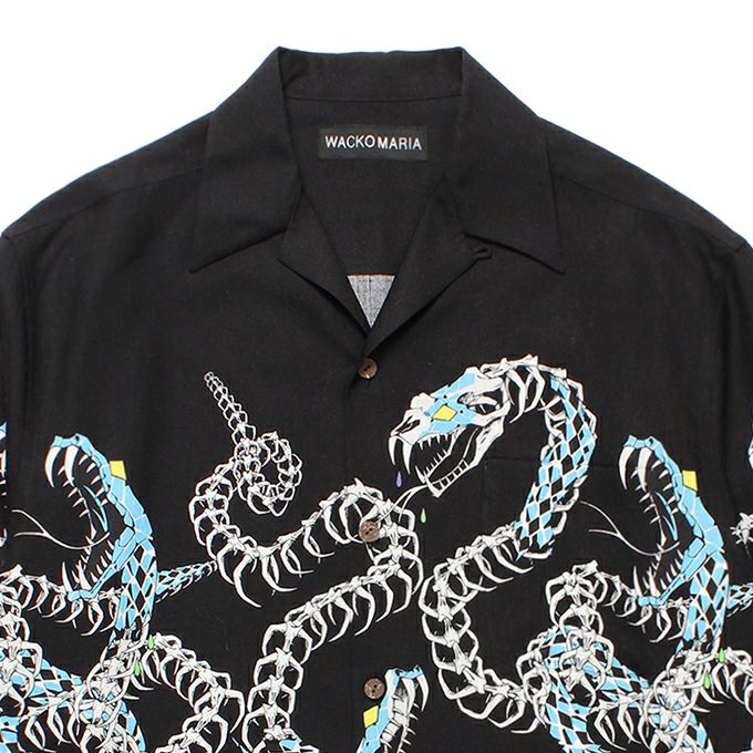 WACKO MARIA HAWAIIAN SHIRT L/S (TYPE-4) | LOCKSTOCK/STLIKE
