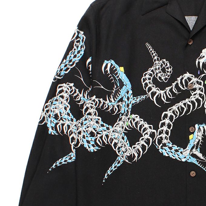 WACKO MARIA HAWAIIAN SHIRT L/S (TYPE-4) | LOCKSTOCK/STLIKE