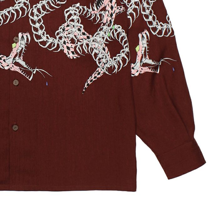 WACKO MARIA HAWAIIAN SHIRT L/S (TYPE-4) | LOCKSTOCK/STLIKE