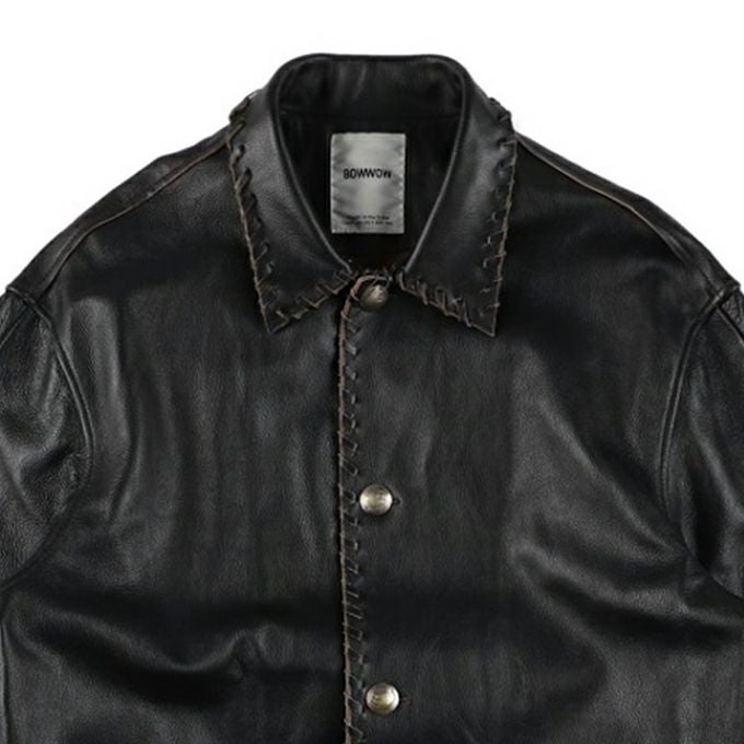 BOWWOW BRAIDED LEATHER COVERALL | LOCKSTOCK/STLIKE