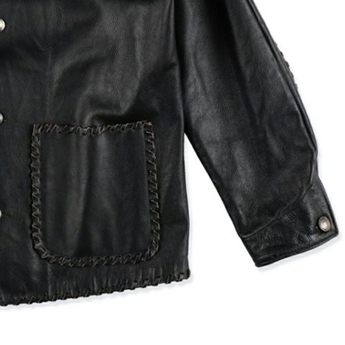 BOWWOW BRAIDED LEATHER COVERALL | LOCKSTOCK/STLIKE