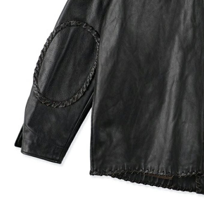 BOWWOW BRAIDED LEATHER COVERALL | LOCKSTOCK/STLIKE