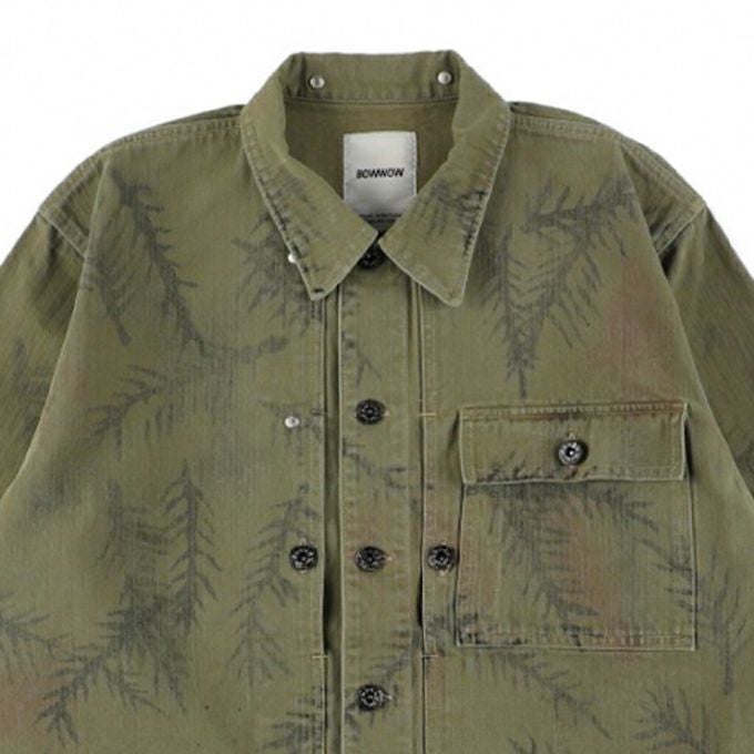 BOWWOW USMC M44 HBT CAMO SPRAY JACKET | LOCKSTOCK/STLIKE