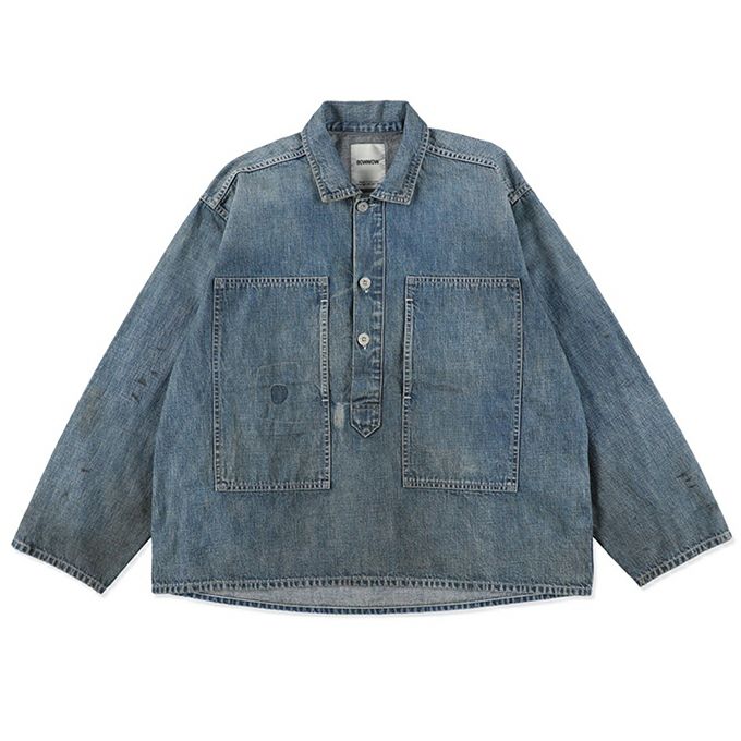 BOWWOW US ARMY M-35 DENIM JACKET AGED | LOCKSTOCK/STLIKE