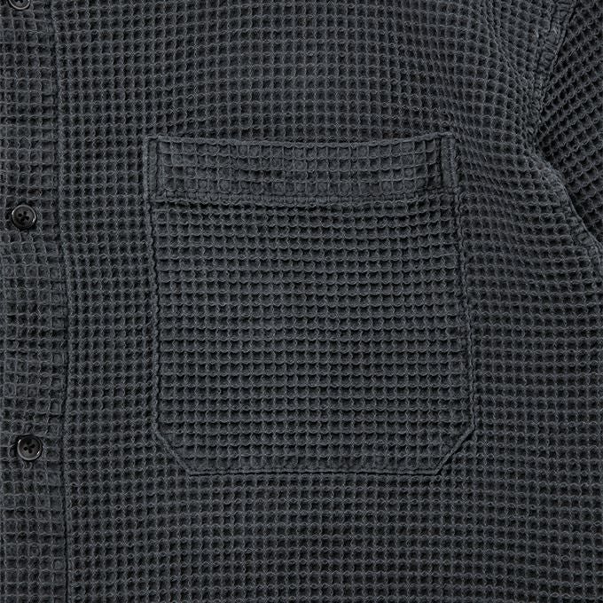 COOTIE PRODUCTIONS PIGMENT DYED WAFFLE L/S SHIRT | LOCKSTOCK/STLIKE