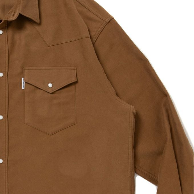 COOTIE PRODUCTIONS MOLESKIN WESTERN L/S SHIRT | LOCKSTOCK/STLIKE