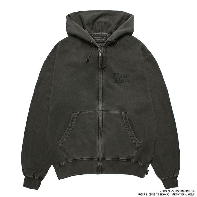 WACKO MARIA DEATH ROW RECORDS / WASHED MIDDLE WEIGHT FULL ZIP