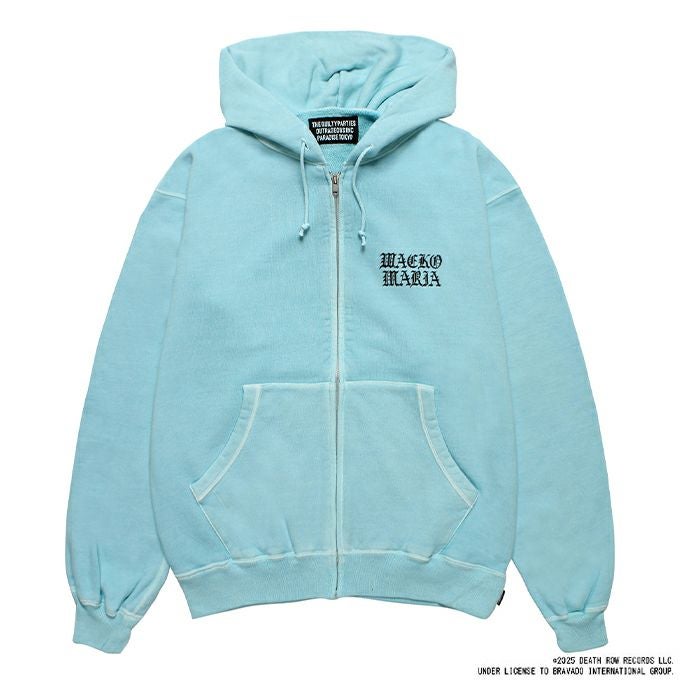 WACKO MARIA DEATH ROW RECORDS / WASHED MIDDLE WEIGHT FULL ZIP