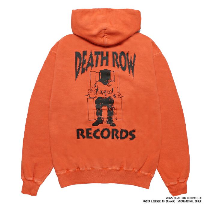 WACKO MARIA DEATH ROW RECORDS / WASHED MIDDLE WEIGHT FULL ZIP