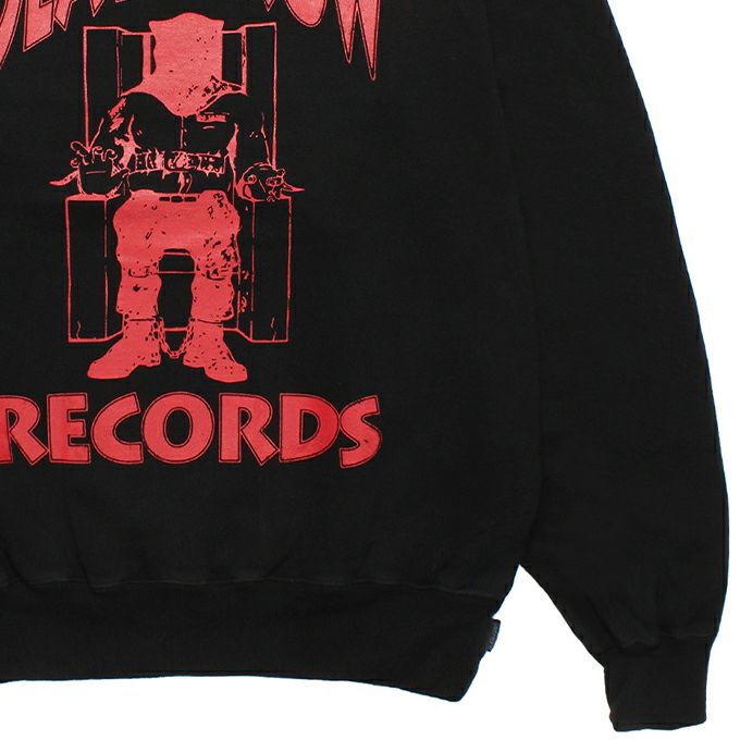 WACKO MARIA DEATH ROW RECORDS / WASHED MIDDLE WEIGHT CREW NECK