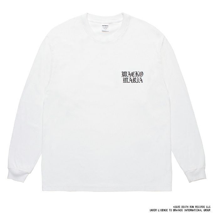 WACKO MARIA DEATH ROW RECORDS / WASHED HEAVY WEIGHT CREW NECK LONG