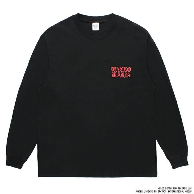 WACKO MARIA DEATH ROW RECORDS / WASHED HEAVY WEIGHT CREW NECK LONG