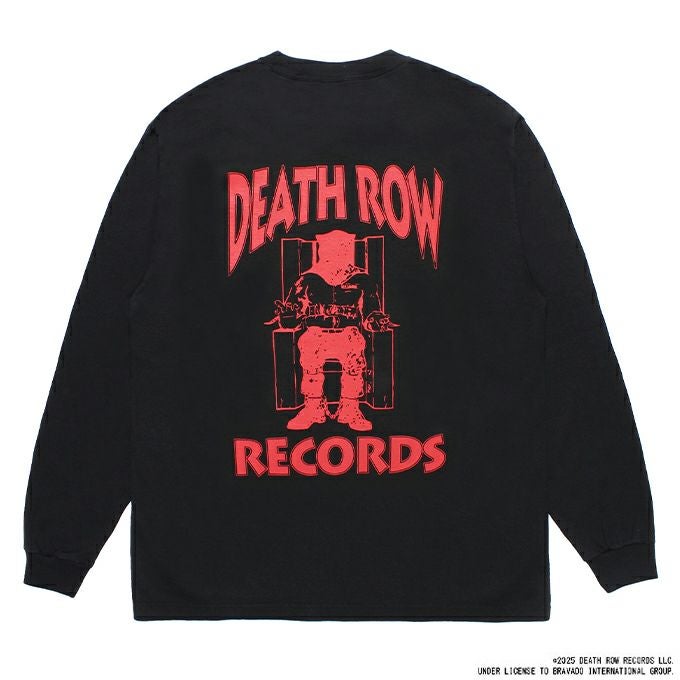 WACKO MARIA DEATH ROW RECORDS / WASHED HEAVY WEIGHT CREW NECK LONG