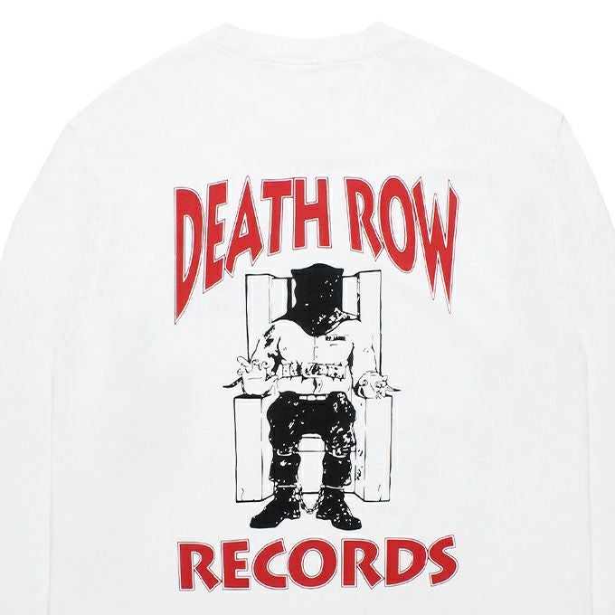 WACKO MARIA DEATH ROW RECORDS / WASHED HEAVY WEIGHT CREW NECK LONG