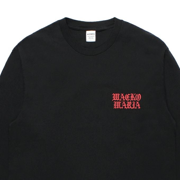 トップス WACKO MARIA DEATH ROW RECORDS T-SHIRT XL WACKO MARIA DEATH ROW RECORDS / WASHED HEAVY WEIGHT CREW NECK LONG
