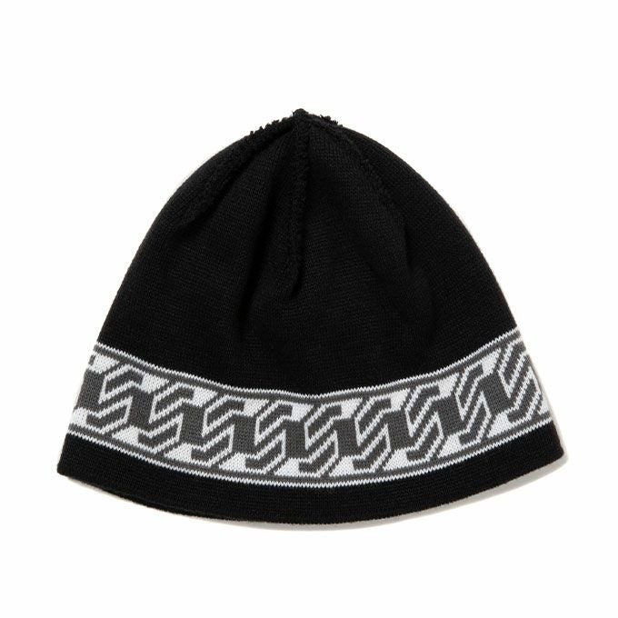 COOTIE PRODUCTIONS JACQUARD CUFFLESS BEANIE | LOCKSTOCK/STLIKE