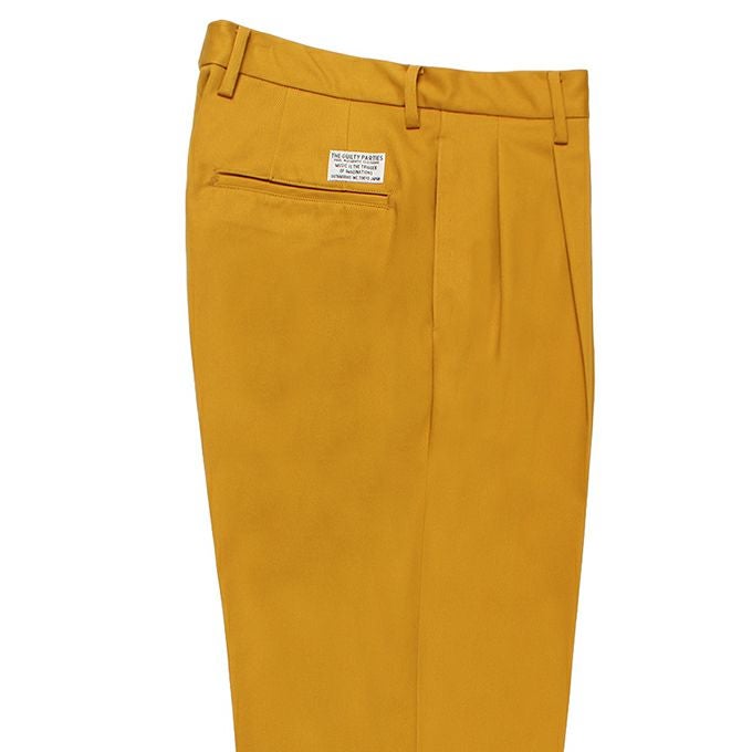 WACKO MARIA DOUBLE PLEATED CHINO TROUSERS ( TYPE-1 ) | LOCKSTOCK