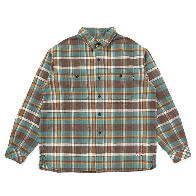 CHALLENGER PLAID FLANNEL SHIRT | LOCKSTOCK/STLIKE