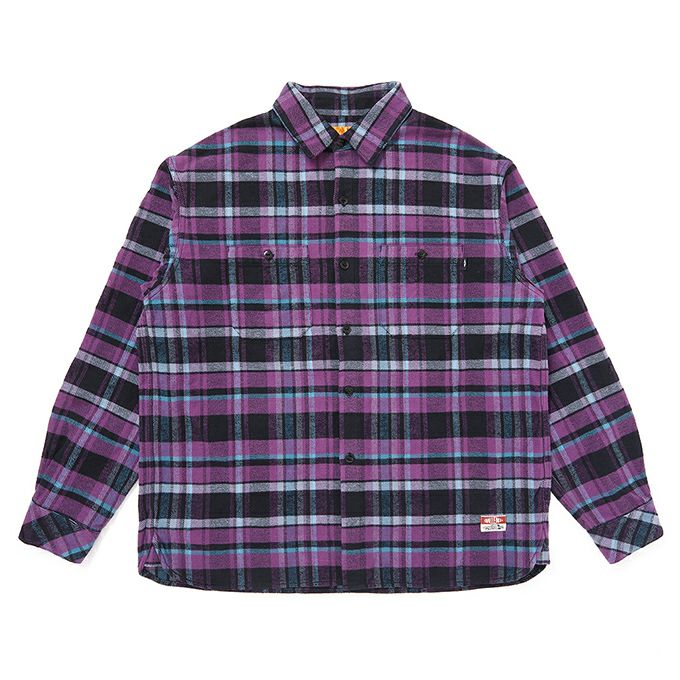 CHALLENGER PLAID FLANNEL SHIRT | LOCKSTOCK/STLIKE