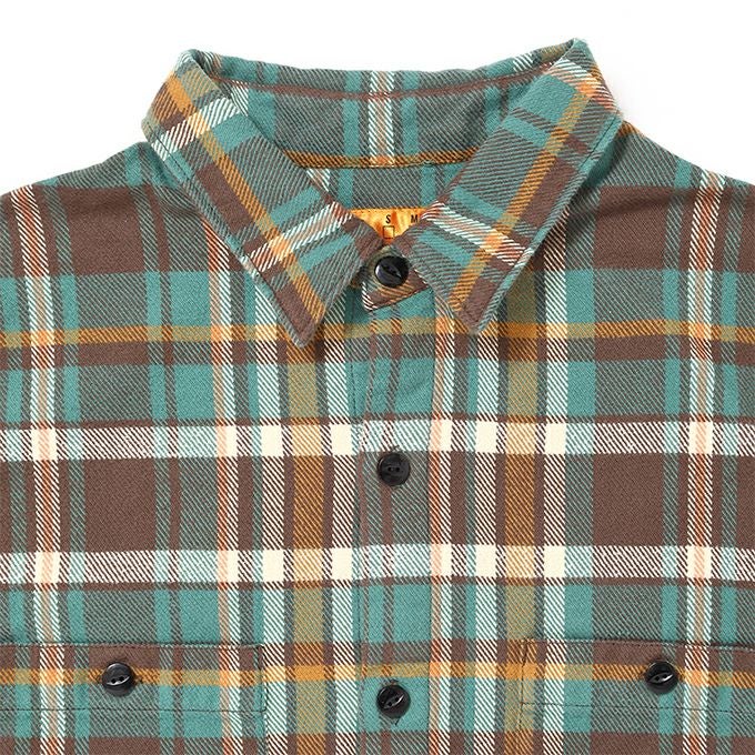 CHALLENGER PLAID FLANNEL SHIRT | LOCKSTOCK/STLIKE