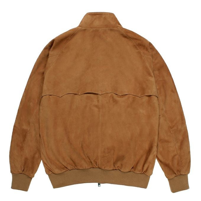 WACKO MARIA BARACUTA / G9 SUEDE LEATHER HARRINGTON JACKET