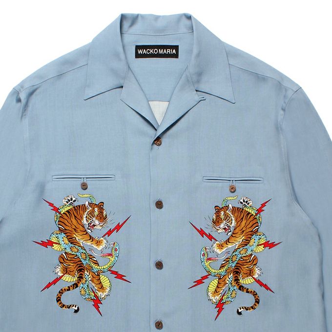 WACKO MARIA TIM LEHI / HAWAIIAN SHIRT L/S | LOCKSTOCK/STLIKE
