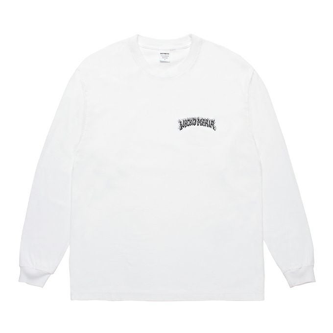 WACKO MARIA TIM LEHI / WASHED HEAVY WEIGHT CREW NECK LONG SLEEVE T