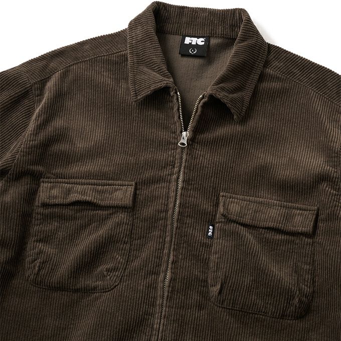 FTC CORDUROY ZIP UP SHIRT | LOCKSTOCK/STLIKE