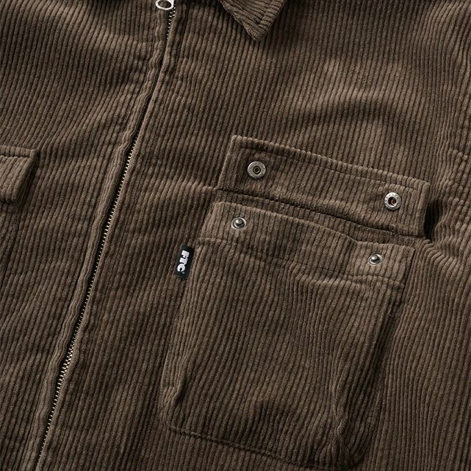 FTC CORDUROY ZIP UP SHIRT | LOCKSTOCK/STLIKE