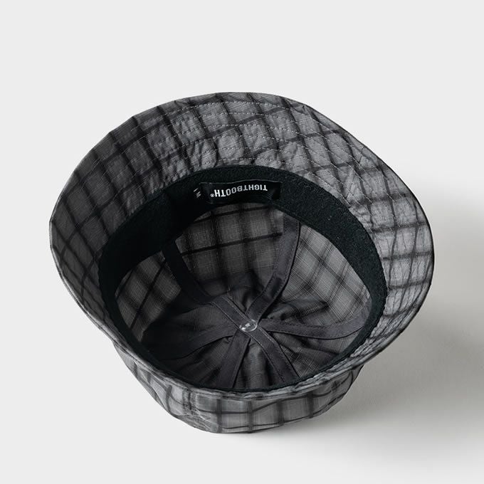 【新品未使用】TIGHTBOOTH EMBOSS PLAID HAT BLACK TIGHTBOOTH PRODUCTION EMBOSS PLAID HAT | LOCKSTOCK/STLIKE
