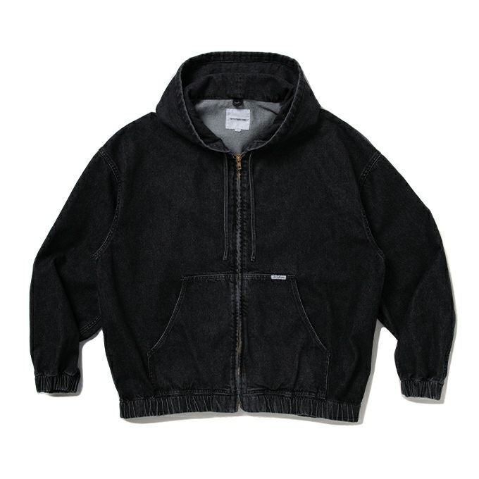 COOTIE PRODUCTIONS 12.5oz DENIM ZIP UP HOODED JACKET | LOCKSTOCK