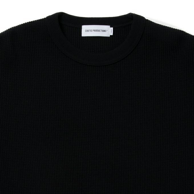 COOTIE PRODUCTIONS N/C WAFFLE OVERSIZED L/S TEE | LOCKSTOCK/STLIKE