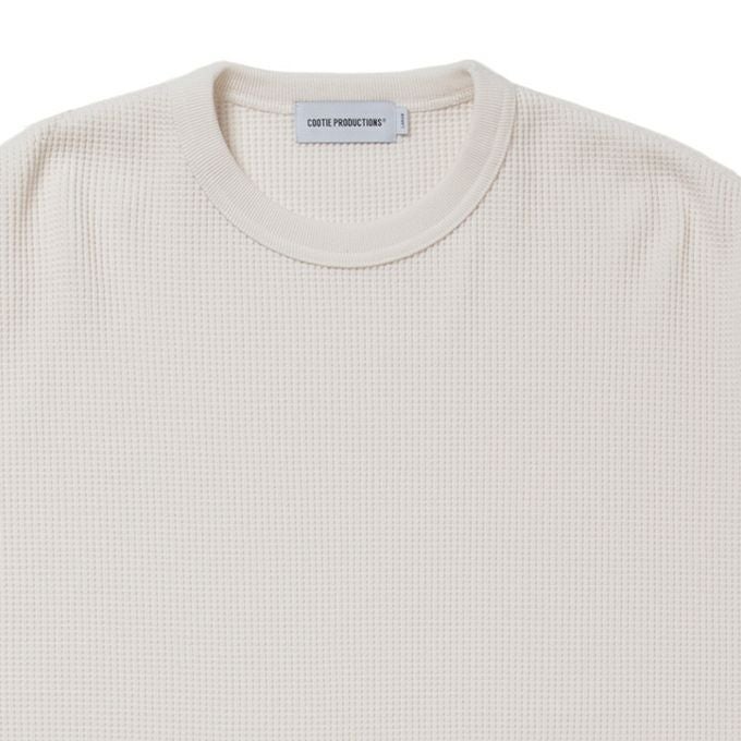 COOTIE PRODUCTIONS N/C WAFFLE OVERSIZED L/S TEE | LOCKSTOCK/STLIKE