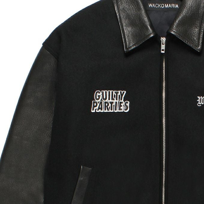 WACKO MARIA LEATHER VARSITY JACKET ( TYPE-1 ) | LOCKSTOCK/STLIKE