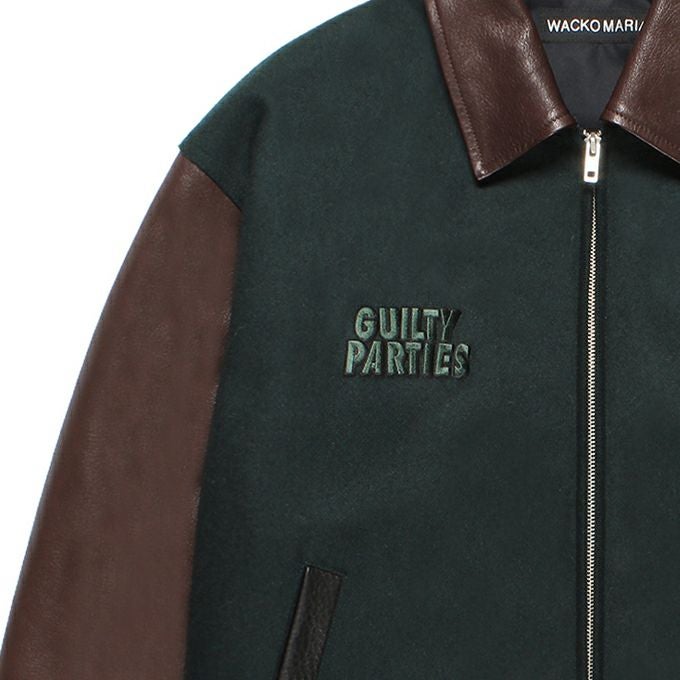 WACKO MARIA LEATHER VARSITY JACKET ( TYPE-1 ) | LOCKSTOCK/STLIKE