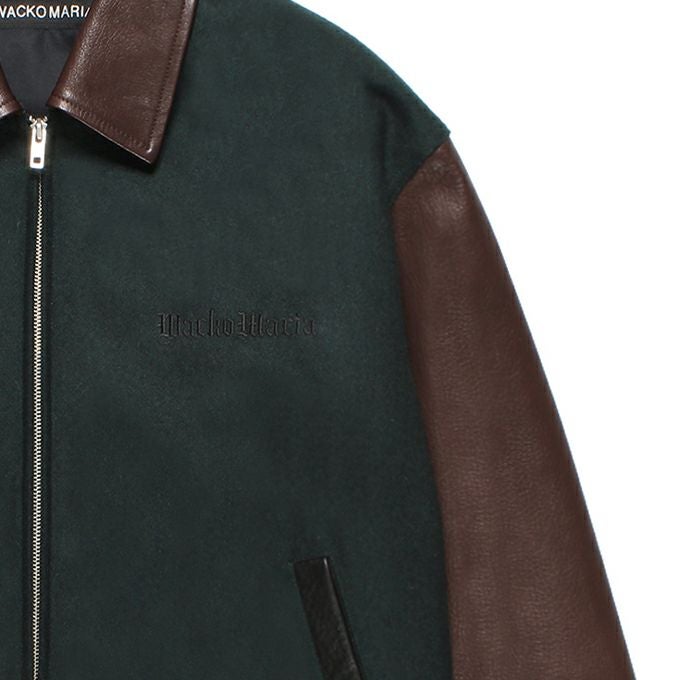WACKO MARIA LEATHER VARSITY JACKET ( TYPE-1 ) | LOCKSTOCK/STLIKE