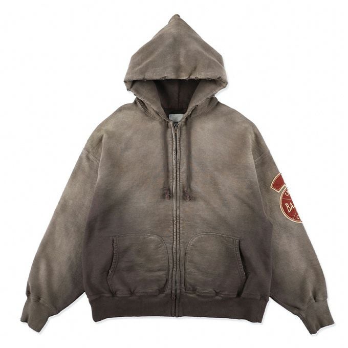【新品】BOWWOW BASEBALL CHAMPION ZIP HOODIE BOWWOW BASEBALL CHAMPION ZIP HOODIE AGED | LOCKSTOCK/STLIKE