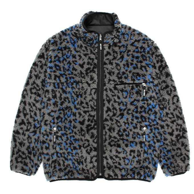 WACKO MARIA REVERSIBLE LEOPARD BOA FLEECE JACKET | LOCKSTOCK/STLIKE