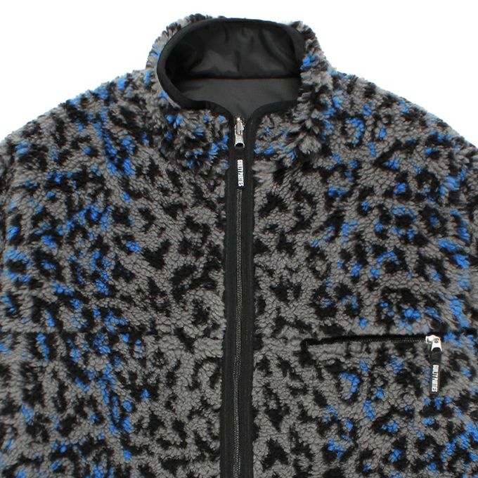 WACKO MARIA REVERSIBLE LEOPARD BOA FLEECE JACKET | LOCKSTOCK/STLIKE