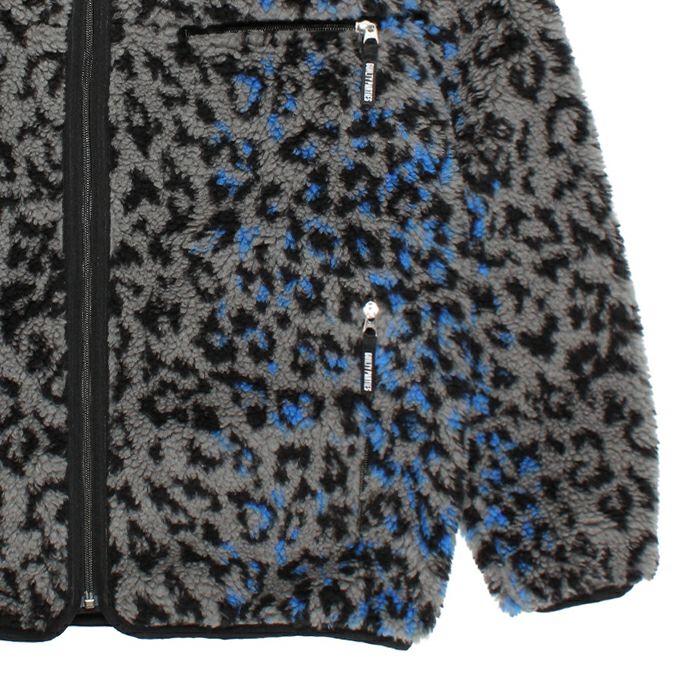 WACKO MARIA REVERSIBLE LEOPARD BOA FLEECE JACKET | LOCKSTOCK/STLIKE