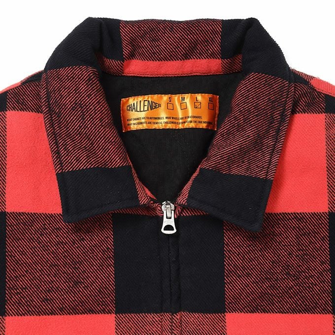 CHALLENGER LINING ZIP UP SHIRT | LOCKSTOCK/STLIKE