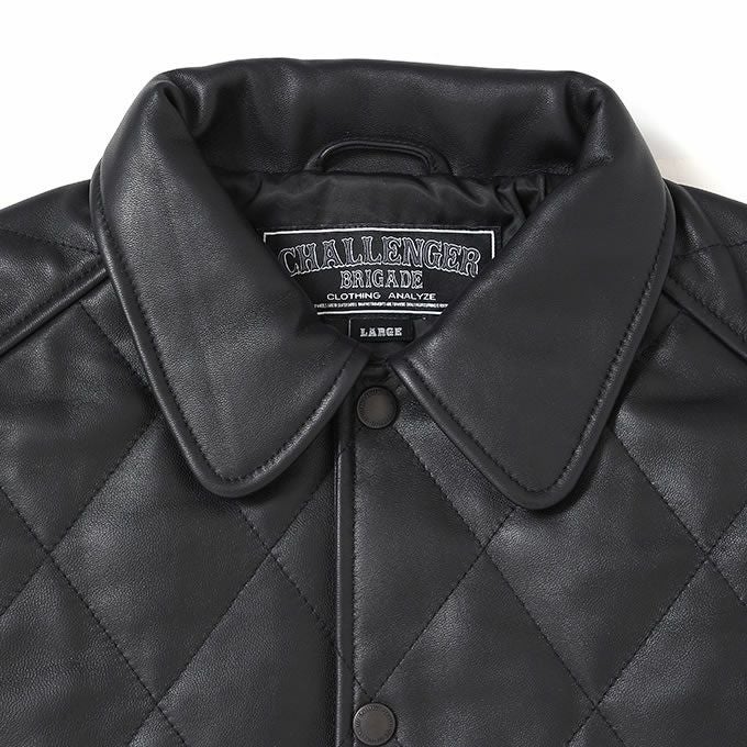 CHALLENGER QUILTING LEATHER JACKET | LOCKSTOCK/STLIKE