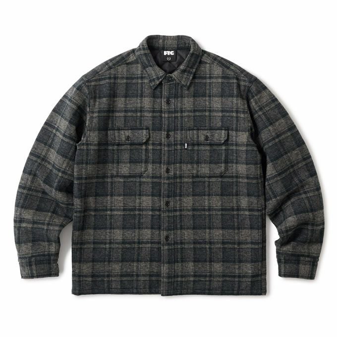 FTC QUILTED LINED PLAID NEL SHIRT | LOCKSTOCK/STLIKE