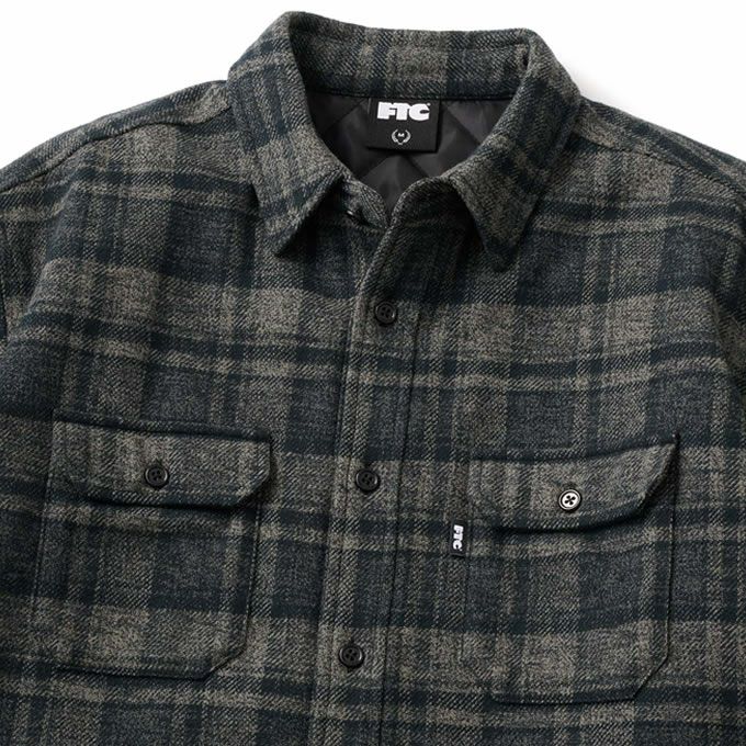 トップス FTC QUILTED LINED PLAID NELSHIRT FTC QUILTED LINED PLAID NEL SHIRT | LOCKSTOCK/STLIKE