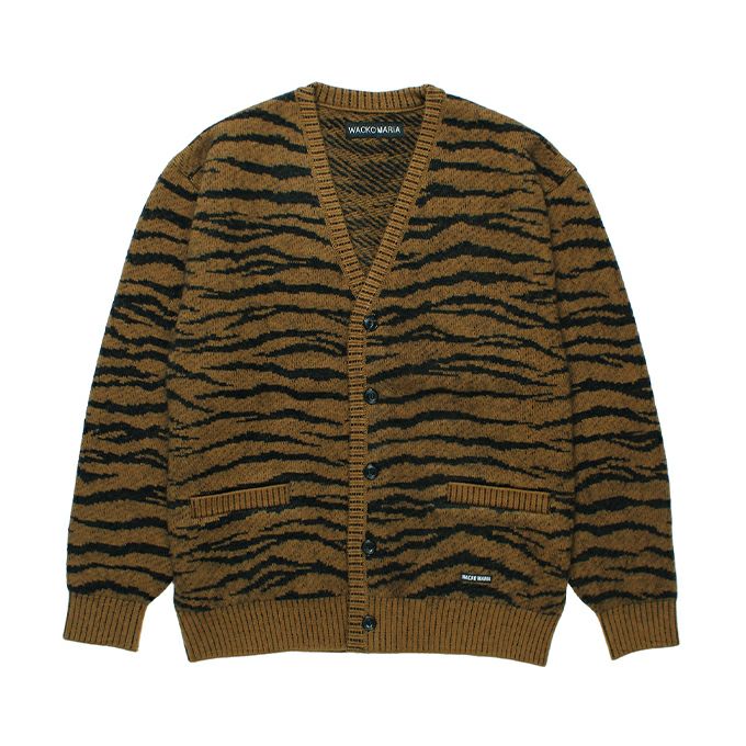 WACKO MARIA TIGER MOHAIR JACQUARD KNIT CARDIGAN | LOCKSTOCK/STLIKE