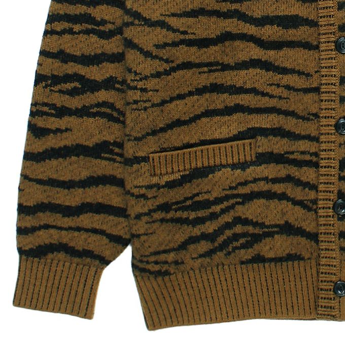 WACKO MARIA TIGER MOHAIR JACQUARD KNIT CARDIGAN | LOCKSTOCK/STLIKE