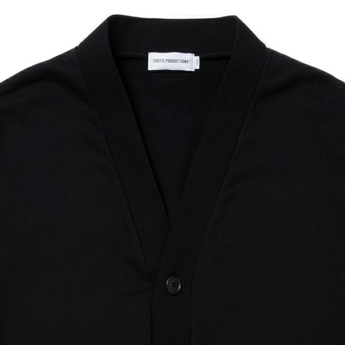 トップス COOTIE PRODUCTIONS Inlay Sweat Cardigan COOTIE PRODUCTIONS - Chubby Sweat Cardigan / BLACK / T/Cバルキー糸