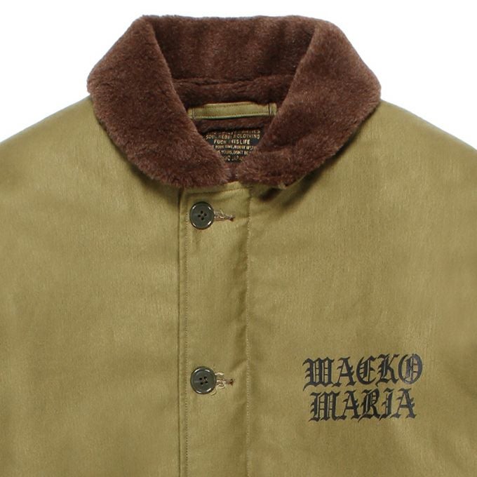 WACKO MARIA ALPACA BOA N-1 DECK JACKET | LOCKSTOCK/STLIKE